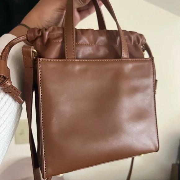 Brandon Blackwood Brown Mini Leather Bag - Picture 4 of 4